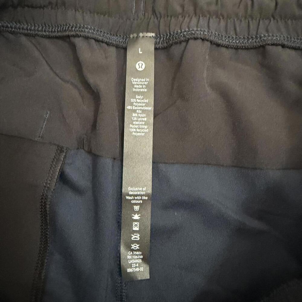 NWT Lululemon Men's ABC Jogger Pants True Navy Size L - Picture 4 of 6